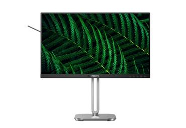 Монитор Philips 24B2G5200, 23.8' IPS WLED, 1920x1080@100Hz, 4ms GtG, 300cd m/2, 1000:1, 50M:1 DCR, Adaptive Sync, FlickerFree, Blue Light tech., 3Wx2, Tilt, Height Adjust, Pivot, Swivel, D-SUB, HDMI, DP, USB hub