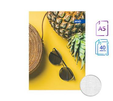 Тетрадка телчета А5 офсет 40 л малки кв