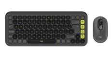 Комплект Logitech Pop Icon Combo - Graphite - US INT'L - BT - N/A - INTNL-973