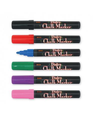 Маркер тебешир Marvy Uchida червен