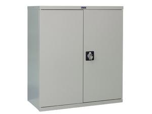 Затворен Архивен шкаф PMT с 2 отделения 93x85x40 см- снимка отпред