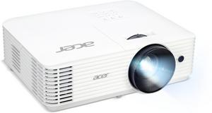 Мултимедиен проектор Acer Projector H5386BDi, DLP, WXGA (1280 x 720), 5000 ANSI Lumens, 20000:1, 3D, Wireless dongle included, HDMI, VGA, RS-232, Audio in, RCA, Wifi, Speaker 3W, Bag, 2.75kg, White + Acer T82-W01MW 82.5' (16:10) Tripod Screen White