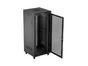 Комуникационен шкаф Lanberg rack cabinet 19' free-standing 37U/600X800 (FLAT PACK) with mesh door LCD black