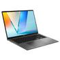 Лаптоп Asus Vivobook S S3607CA-RP036,INTEL ARL H Core Ultra 7 255H 2.0 GHz (24MB Cache, up to 5.1 GHz, 16 cores, 16 Threads); Intel AI Boost NPU, 16.' OLED WUXGA(WU) (1920X1200)16:10,LPDDR5 16GB ( on BD),1TB SSD G4,Backlit Num-key, No OS, Matte Gray+Backp