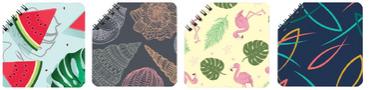 Комплект тефтерче джобно DESIGNS CUT вариант 2- различни корици