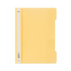 Папка PVC с перфорация 50 броя жълт пастел