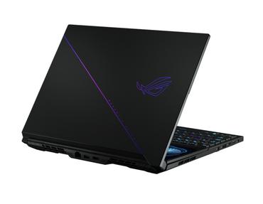 Лаптоп Asus ROG Zephyrus Duo 16 GX650PZ-NM014X,AMD Ryzen 9 7945HX  (16-core/32-thread, 64MB L3 cache, up to 5.4 GHz max boost), 16'WQXGA (2560 x 1600,16:10)165Hz, 32GB DDR5 4800Mhz(2*16),PCIE NVME 1TB M.2 SSD, RTX 4080 12GB GDDR6,WiFi 6e,RGB Kbd, Windows 