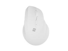 Мишка Natec Vertical Mouse Crake 2 Wireless, 2400DPI Bluetooth 5.2 + 2.4 GHz White