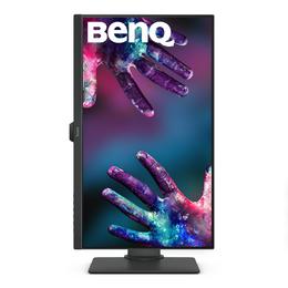 Монитор BenQ PD2705Q, 27' IPS LED, 5ms, 2560x1440 2K QHD, Designer Monitor, AQCOLOR, 100% sRGB, HDR10, B.I., LBL, KVM, ICCsync, CAD/CAM, DualView, Contrast 1000:1, 300 cd/m2, HDMI, DP, USB Type-C(Power 65W, DP alt), Speakers 2x2W, Height Adj., Swivel, Til