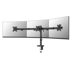 Стойка Neomounts Nero Triple Flat Screen Desk Mount  (phone holder+Quick-fix clamp/grommet)