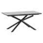 Трапезна маса МАРАЯ разтегателна- тъмносив керамичен плот