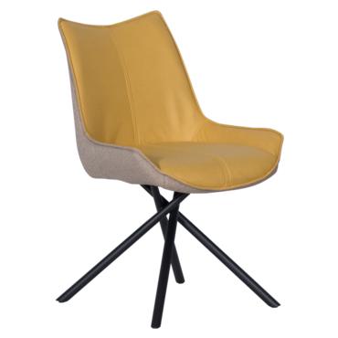 Трапезен стол ЖАСМИНА- кафяв