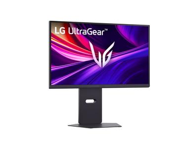 Монитор LG 27GS85Q-B, 27', UltraGear QHD Nano IPS, 1ms, AG, UHD 4K (3840x2160), Dual-Mode (4K 240Hz ? FHD 480Hz), HDR 600, DCI-P3 99%, 2000:1, 450cd/m2, DCI-P3 98%, USB3.0 (1up/2down), AMD Free-sync, NVIDIA G-Sync, HDMI, DisplayPort, Height, Tilt, Pivot, 