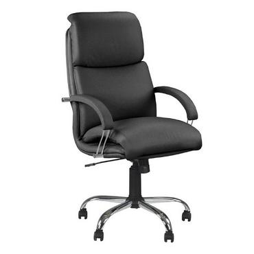 Директорски стол NADIR - черна еко кожа