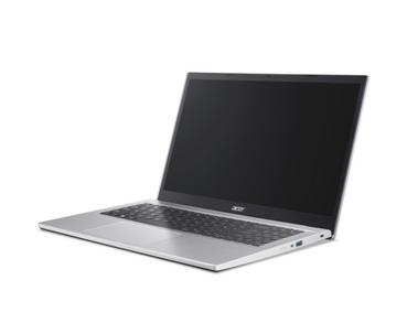 Лаптоп Acer Aspire Go 15, AG15-42P-R0NA, AMD Ryzen 5 7430U (up to 4.30GHz, 16MB), 15.6' FHD (1920x1080) IPS, 16GB DDR4 (1 slot free), 512GB SSD, AMD Radeon, HD Cam, WiFi, BT 5.2, no OS, 1.78kg, Pure Silver