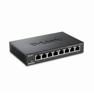 Комутатор D-Link 8-Port Gigabit Ethernet Metal Housing Unmanaged Switch