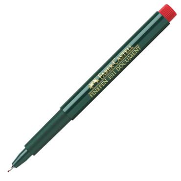 Тънкописец Faber-Castell 1511 червен