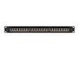 Пач панел Lanberg patch panel 24 port 1U 19' CAT.7 ftp with cable organizer shielded black