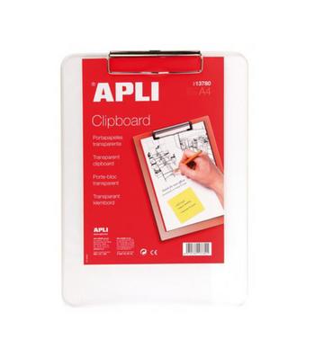 Клипборд без капак  прозрачен плексиглас