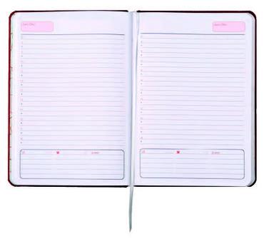 Календар бележник СТИЛ-отворен, празни страници