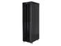 Комуникационен шкаф Lanberg rack cabinet 19' free-standing 47U/800x1000 (flat pack) with glass door lcd black v2