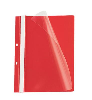Папка PVC с перфорация Eco червена