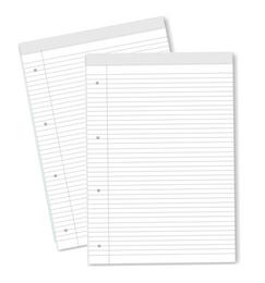 Блокнот с перфорация А4 офсет 50 л линиран