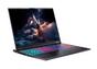 Лаптоп Acer Nitro 16S AI, AN16S-61-R352, AMD Ryzen AI 9 365 (10C/20T, up to 5.0GHz, 34MB), 16'WUXGA (2560x1600)IPS 180Hz,  1*16GB (1 slot free), 1024GB PCIe NVMe SSD, GeForce RTX 5070 8GB DDR7 848 AI TOPS, WiFi 6E, Micro SD, BT 5.3, No Os, Black