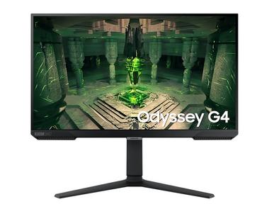Монитор Samsung 27BG400 27' Odyssey G4, IPS, 240 Hz, 1 ms GTG, 1920x1080, 400 cd/m2, 1000:1 Contrast, Eco Saving Plus, Flicker Free, AMD FreeSync Premium, Black Equalizer, DP, 2xHDMI, Headphone Jack, Black