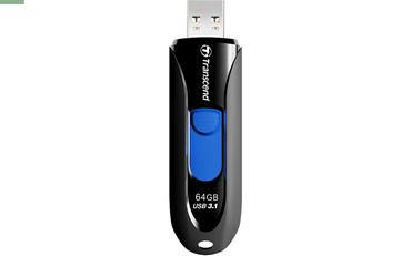 Памет Transcend 64GB JETFLASH 790, USB 3.1, black