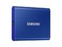 Твърд диск Samsung Portable SSD T7 1TB, Blue