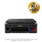 Мастилоструйно многофункционално устройство Canon PIXMA G3410 All-In-One, Black + Canon GI-490 BK