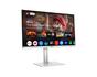 Монитор MSI Modern MD272UPSW, 27', 4ms, IPS, 3840x2160 (UHD), 16:9, Flat, Smart Google TV, Remote Control, HDR Ready, 300 nits, 1000:1, DP(1.4a), HDMI2.0b, TypeC DP alt. w/PD (65W), 2xUSB (2.0), LAN, WiFi 5, BT 5, Dolby Audio 2x3W, Pivot, Heigh Adj., Whit