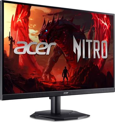 Монитор Acer Nitro KG272KL1bmiipx, 27'' UHD (3840x2160) IPS, ZeroFrame, 144Hz (DFR), 0.5ms (GTG Min.), HDR10, FreeSync, 250nits, 2xHDMI,Speakers, DP, Audio Out, VisionCare, Energy Class F, Black, 2Y