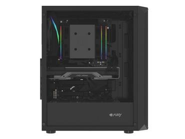 Кутия за компютър Fury PC Case Shobo SH4 Midi Tower, Window, Black