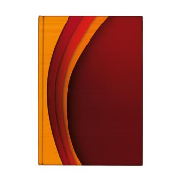 Бележник ламинат КБ11 A5 червен