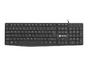 Клавиатура Natec Keyboard Nautilus SLIM US Layout Black