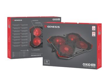 Охлаждаща система Genesis Laptop Cooling Pad Oxid 260