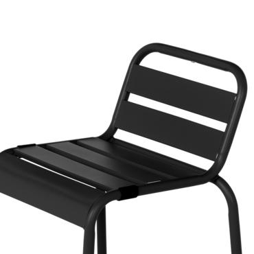 Бар стол ШАНИ- метална седалка