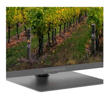 Телевизор Thomson 55' QLED Google TV; 3840 x 2160 (4K UHD), 4000:1, QLED, 60 Hz, DVB-T/T2/C/S/S2, HDR10, Wi-Fi, Bluetooth, LAN, HDMI 2 (2.0) + 2 (2.1), USB 2 (2.0) + 1 (3.0),Central Swivel Stand, Dark gray