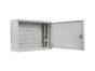 Комуникационен шкаф Lanberg rack cabinet 19' wall-mount 4U+3u/540x200 low-profile grey (assembled)
