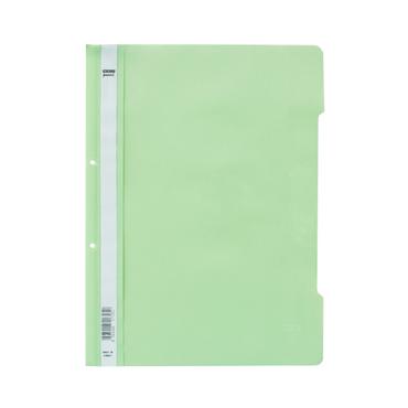 Папка PVC с перфорация 50 броя зелен пастел