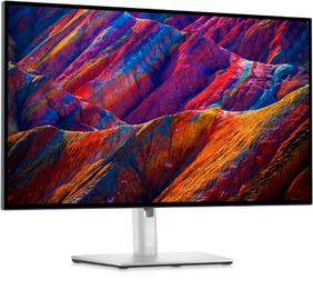 Монитор Dell U2723QE, 27' IPS Anti-Glare, UltraSharp InfinityEdge, 5ms, 2000:1, 400 cd/m2, 4K 3840x2160, 100% sRGB, HDMI, DisplayPort, USB 3.2 Gen 2/USB-C hub, RJ45, ComfortView Plus, Height Adjustable, Pivot, Swivel, Tilt, PiP, PbP, Grey