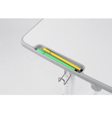 Комплект ученически чин и стол 201 сив