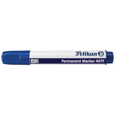 Перманентен маркер Pelikan 407F син