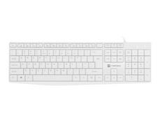 Клавиатура Natec Keyboard Nautilus US Layout White