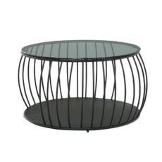 Холна маса ДАЛИЯ- черен цвят