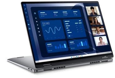 Лаптоп Dell Latitude 9450, Intel Core Ultra 7 165U (12 MB Cache, up to 4.9 GHz), 2in1, 14' QHD+(2560x1600), IPS Touch, AS,AR, 16GB on board 7467 MT/s LPDDR5X, 512 GB SSD PCIe M.2, Intel Graphics, FHD IR Cam , WiFi 7, FPR, Backlot, Win 11 Pro, 3Y PS