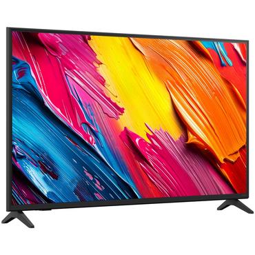 Телевизор LG 43QNED70A6A, 43' 4K QNED HDR Smart TV, 3840x2160, DVB-T2/C/S2, Alpha 7 AI Processor, HDR10 / HLG, webOS 25 ThinQ, VRR / ALLM / HGiG, 4K Upscaling, WiFi 5, Voice ID, Bluetooth 5.0, AirPlay 2, LAN, CI, HDMI, SPDIF, Google Cast, 2 pole Stand