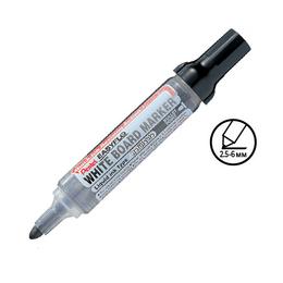 Маркер за бяла дъска Pentel Easyflo презареждащ черен 2.5-6.0 мм